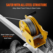 Bild in Galerie-Viewer laden, Amocart 1800/2600 lbs Confined Space Tripod Kit Winch Confined Space Rescue Tripod Fall Protection For Confined Spaces