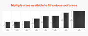 Bild in Galerie-Viewer laden, Amocart Roll Rubber Roofing, Weather Resistant Flexible Roof Material for Long Lifespan