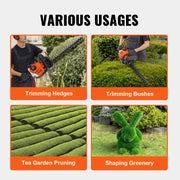 Bild in Galerie-Viewer laden, Amocart 23.2-inch 26CC 2 Cycle Gas Hedge Trimmer Gas Powered Handheld Hedge Trimmer 180° Adjustable for Trimming Shrubs Bushes