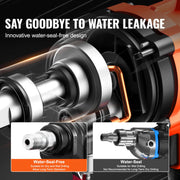Load image into Gallery viewer, SucceBuy 3000W/3200W Core Drill Machine Drilling Diameter Diamond Stand Core Drill Rig Rugged Concrete Core Drill Wet Dry Use