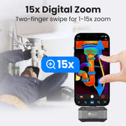 Charger l'image dans la visionneuse de galerie, Thermal Camera P1 IOS& Android Phone 320*240 X³IR Resolution Infrared Thermal Imaging Camera Air Conditioning HVAC Inspection