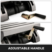 Load image into Gallery viewer, Amocart Tilting Milling Table Adjustable Rotary Worktable Machine with 3 T-Slots & Crank Handle Heavy Duty for Grinding Milling