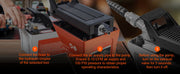 Bild in Galerie-Viewer laden, 【From China】Amocart Air Hydraulic Pump 10,000 PSI 1/2 Gal Reservoir Foot Actuated Air Treadle For Auto Body Frame Machines And