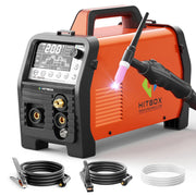 Load image into Gallery viewer, HITBOX TIG COLD Welding Machine 6IN1 MMA/HF/pulse Multifunctional TIG Welding Automatic Semi-automatic TIG Welder 220V TIG200Pro