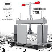 Bild in Galerie-Viewer laden, Amocart Manual Paper Press Machine 12x8.6 in for A4 Paper 10cm Thickness Steel Frame Paper Press Machine Papermaking Book Press