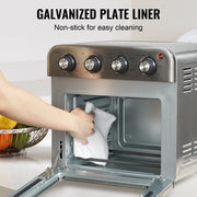Charger l'image dans la visionneuse de galerie, Amocart 18L 1700W Air Fryer Toaster Oven Stainless Steel Toaster Ovens Countertop Combo with Grill Home and Commercial Use