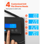 Charger l'image dans la visionneuse de galerie, Amocart 440lbs/200kg Digital Postal Scale 0.35oz/3.5oz Dual Accuracy Weight Scale with Hold/Tare Function for Packages Postage