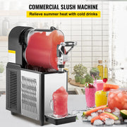Charger l'image dans la visionneuse de galerie, Amocart 3/6L Jar Commercial Slushie Machine Slush Maker Frozen Drink Dispenser Ice-Cool Juice Smoothie Granita Vending Machine