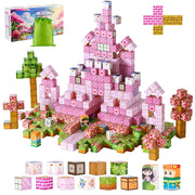 Load image into Gallery viewer, Amocart 100PCS Magnetic Blocks Princess Castle Set Magnetic Building Cubes STEM Montessori Sensory Toys for Kids Birthday Gift