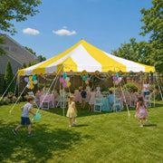 Load image into Gallery viewer, 20’ x 20’ Weekender Canopy Pole Tent, Indoor and Outdoor Heavy Duty Easy Up, 80 Person Capacity Tent for Parties,, Customized