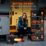 Bild in Galerie-Viewer laden, Amocart 8KW Diesel Heater 12V/24V Diesel Air Heater Car Heater with Bluetooth and CO Alarm Parking Heater for Vehicles&Outdoor
