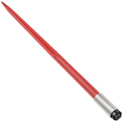 Load image into Gallery viewer, Amocart Hay Spear Bale Spear Capacity Spike Quick Attach Square Hay Red Coated Forks Hex Nut Sleeve for Bucket Tractor Loader