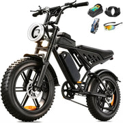 Load image into Gallery viewer, Electric Bike for Adults, 1500/2000W Peak 33/40MPH E-Bike 60/80Miles with NFC & Password Unlock, 48V 15/25Ah Removable Custom
