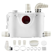 Load image into Gallery viewer, 500W/700W/900W/1200W Amocart Macerator Pump Waste Water Disposal Upflush Machine for Toilet, Basement, Shower, Laundry, Bathtub