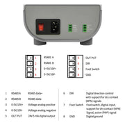Load image into Gallery viewer, Kamoer UIP E High Flow Peristaltic Pump 0.5-1500ml/min with Touch Screen AC100-240V for Filling,Dispensing,Lab Chemical Transfer