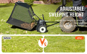 Charger l'image dans la visionneuse de galerie, Amocart Large Lawn Sweeper, Tow Behind Design with Dump Rope for Easy Emptying