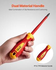 Charger l'image dans la visionneuse de galerie, Amocart Insulated Screwdriver Set Professional Electrical Screwdriver Set 1000V Insulated Electrician Tool Set Magnetic Phillip
