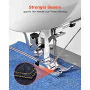 Charger l'image dans la visionneuse de galerie, Amocart Computerized Sewing Machine 18/60/200 Stitch Applications LED Screen Foot Pedal and LED Light Heavy-Duty Metal Frame