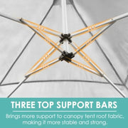 Load image into Gallery viewer, 10x20ft Pop up Tent w/6 Sidewalls Heavy Duty Wedding Party Tent Height Adjustable Large Commercial Gazebo Sun Protection Shel