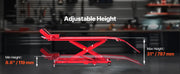Charger l'image dans la visionneuse de galerie, Amocart Motorcycle Lift Table 1000/1500lbs Pneumatic/Hydraulic Motorcycle Jack,Heavy Duty Bike Repair Stand for ATVs, Dirt Bike