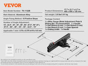 Load image into Gallery viewer, SucceBuy Precision Miter Gauge Standard Slot 3/4'' x 3/8'' Aluminum Alloy Table Saw 24/18/19-35 in Grating 15 Angle Stops DIY