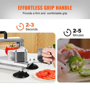 Bild in Galerie-Viewer laden, Amocart Tomato Slicer 3/16 inch Tomato Cutter Slicer Stainless Steel Heavy Duty Tomato Slicer Machine, Manual Tomato Slicer