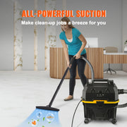 Charger l'image dans la visionneuse de galerie, SucceBuy Portable Wet and Dry Vacuum Cleaner 15L For Car & Home Appliance 1200W Power Strong Suction Vacuum Cleaner & Air Blower