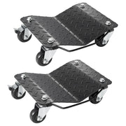 Bild in Galerie-Viewer laden, Amocart Car Tire Wheel Trolley Dollies 2/4PCS 1500lb Weight Capacity Vehicle Skate Moving Tire with 4 Casters Auto Repair Mover