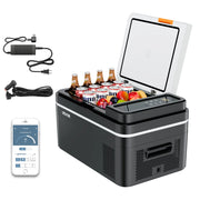 Bild in Galerie-Viewer laden, Succebuy 15-55L Portable Cooler Electric Compressor 12V/24V DC 110-240V AC Freezer Refrigerator for Home