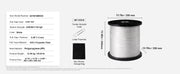 Charger l'image dans la visionneuse de galerie, Amocart Polyester Pull Tape Mule Flat Rope Printed Webbing Cable Pulling Tape for Packaging Gardening Electrical Conduit Work