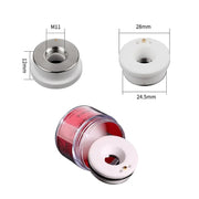 Load image into Gallery viewer, Original Raytools Ceramic Laser Ring Diameter 28 32mm M11 M14 Ceramic Nozzle Holder Raytools BT240 BT230 BM110 114 1202740001