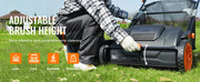 Charger l'image dans la visionneuse de galerie, Amocart Tow Behind Lawn 21/26/44/50in Sweeper Large Capacity Heavy Duty Leaf Grass Collector with Adjustable Sweeping for Pick