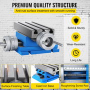 Charger l'image dans la visionneuse de galerie, Amocart Milling Working Table 7.3 X 4 Inch Worktable Compound Slide Table for All Drill Stands Bench Drilling Milling Machine