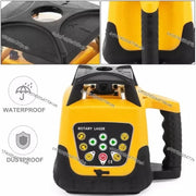 Load image into Gallery viewer, Green Beam Rotary Laser Leveler 500M Range Measuring Laser Level with Remote Control Water Proof Dust