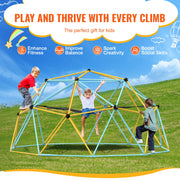 Bild in Galerie-Viewer laden, Amocart Climbing Dome 6/8/10/12FT Geometric Dome Climber Hammock Swing Jungle Gym Climbing Grip Outdoor Backyard Play Equipment