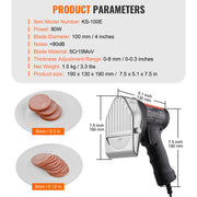 Bild in Galerie-Viewer laden, Amocart Electric Shawarma Knife, Cordless Battery Professional Turkish Knife Commercial Stainless Steel Gyro Cutter