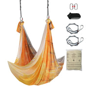 Charger l'image dans la visionneuse de galerie, Amocart 5.5 Yards Aerial Yoga Hammock & Swing Nylon Fabric Full Rigging Hardware for Antigravity Yoga Fitness Bodybuilding