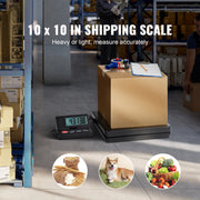 Load image into Gallery viewer, Amocart 110 lbs Digital Postal Shipping Scale with Timer 90° Foldable LCD Screen AC/DC Powered Package Scale for Laggage Home