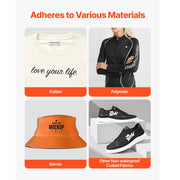 Load image into Gallery viewer, SucceBuy Heat Transfer Vinyl Glossy HTV Iron on Vinyl Roll Easy to Cut and Weed Strong Adhesion Compatible with Cutting Machines