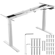Load image into Gallery viewer, Amocart Standing Desk Frame Electric Stand Up Computer Desk Legs Ergonomic DIY Workstation Base for Home Office Black white
