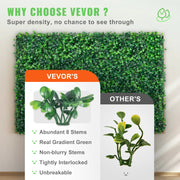 Bild in Galerie-Viewer laden, Amocart Artificial Boxwood Panel UV 24pcs 20x20/24x16 in Boxwood Hedge Wall Panels Artificial Grass Backdrop Wall Green Grass