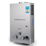 Load image into Gallery viewer, 6L-25L Tankless Gas Water Heater - Instant Heating System for Home & Outdoor (LPG/NG Dual Fuel, Energy Saving Design)