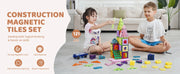 Charger l'image dans la visionneuse de galerie, Amocart 121PCS Magnetic Building Blocks Set Construction Puzzle Magnetic Sheet Tiles Boys Girls Children Montessori Toys Gifts