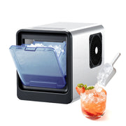 Bild in Galerie-Viewer laden, Amocart Countertop Ice Maker 33 44 lbs per Day Self-Cleaning Portable Machine w/Scoop Drawer-Style Ice Access Ice-Making Machin