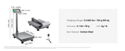 Load image into Gallery viewer, SucceBuy Computing Digital Platform Scale 660 lbs Load with LB/KG Tare Price Calculator Stainless Steel High-Definition Display