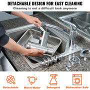 Bild in Galerie-Viewer laden, Amocart Electric Meat Grinder Food Processors Sausage Maker Filler Mincer Stuffer Stainless Steel with 2 Blades for Kitchen