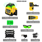 Load image into Gallery viewer, 360 Rotary Auto Self Leveling Laser Level Instrument High Precision Laser Measuring Tool For Construction Engineering Decoration