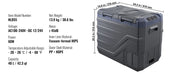 Load image into Gallery viewer, Amocart 8L to 75L Car Refrigerator Fridge Portable Icebox Single&Dual Zone w/Blue Tooth Temp Adjustable for Outdoor Camping RV