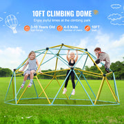Bild in Galerie-Viewer laden, Amocart Climbing Dome 6/8/10/12FT Geometric Dome Climber Hammock Swing Jungle Gym Climbing Grip Outdoor Backyard Play Equipment