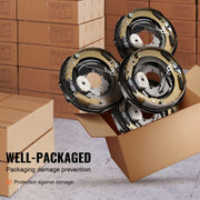 Bild in Galerie-Viewer laden, Amocart Trailer Hub Drum Kits Self-Adjusting Trailer Brake Assembly 7000 lbs Axle Backing Plates for Brake System Part Replace
